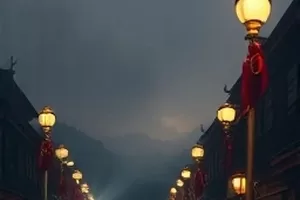 国产在线观看首页主推横版剧照，雨夜街头双人对峙画面