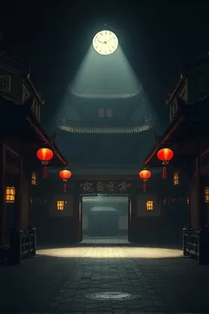 午夜食摊短剧海报，深夜推车摊位亮起一串暖黄灯泡